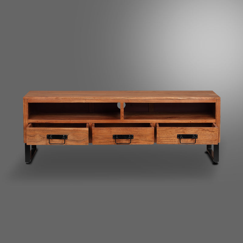 Solid Wood TV Stand for TVs up to 65"