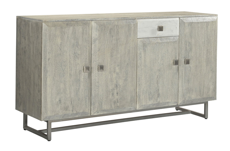 Valpraraiso - Four Door One Drawer Credenza - Gray