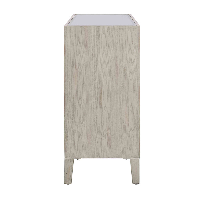 Windsor - Three Door Credenza - Burnished White