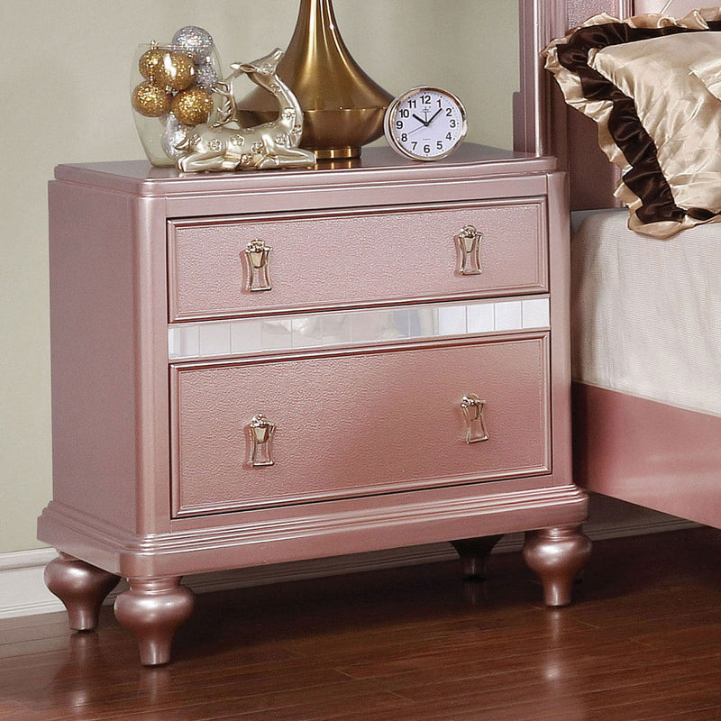 Avior - Nightstand - Rose Gold