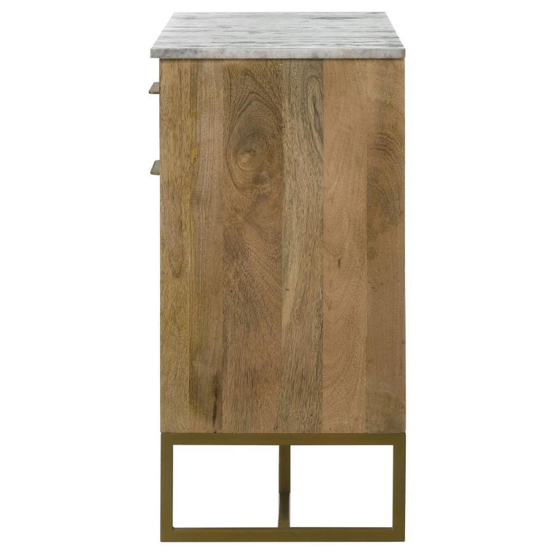 Keaton - Accent Cabinet With Geometric Patterrn