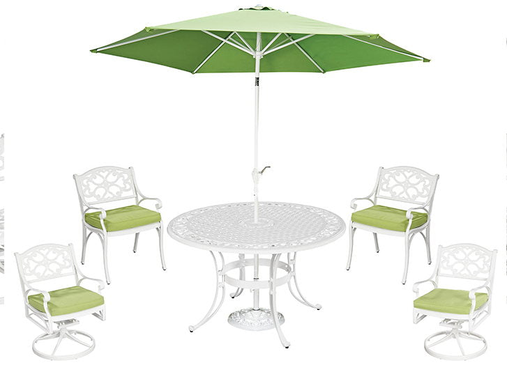 Sanibel - 6 Piece Outdoor Dining Set - White