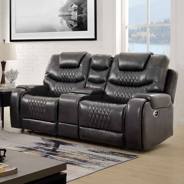 Marley - Power Loveseat - Gray