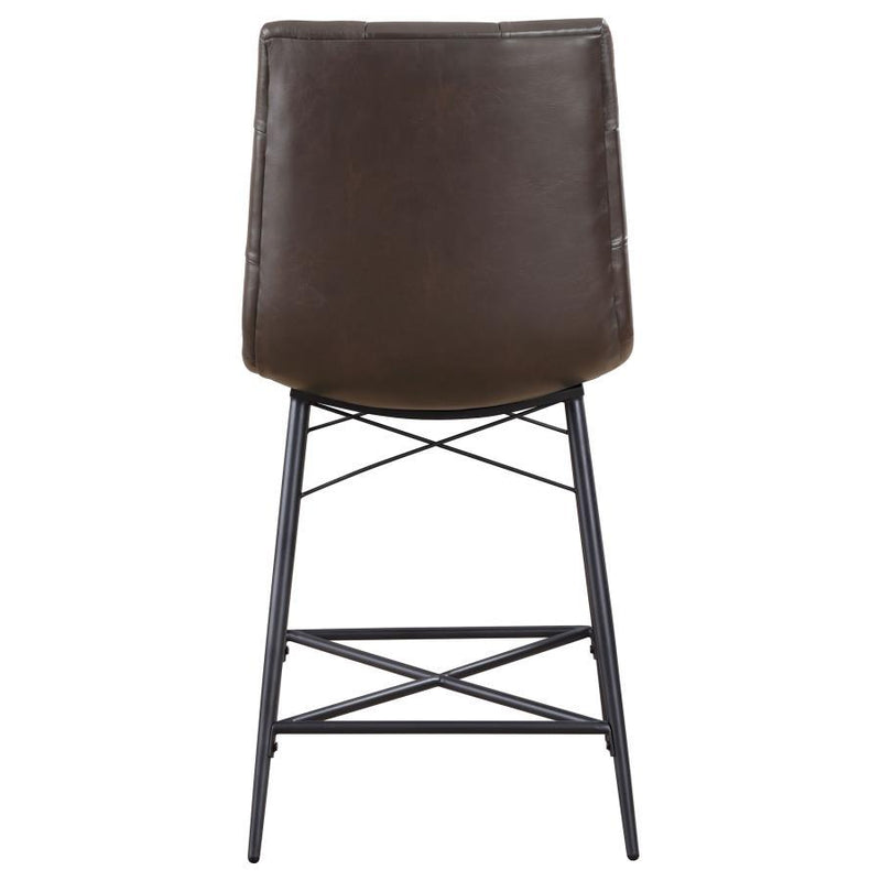 Aiken - Upholstered Tufted Counter Height Stools (Set of 2)