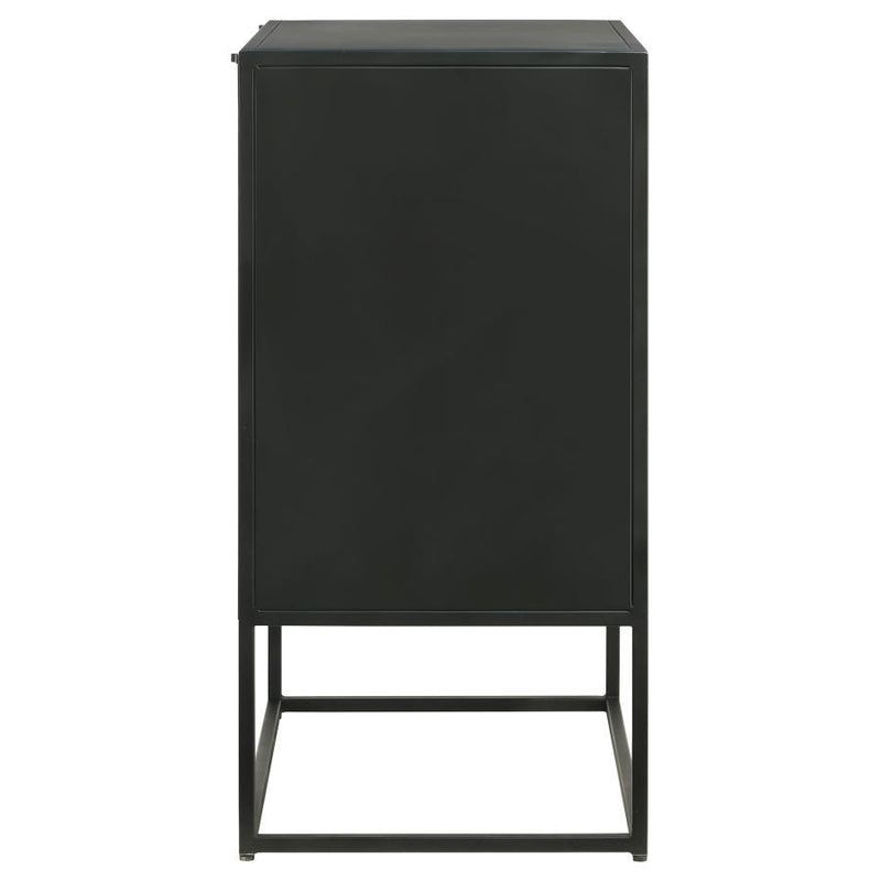 Alcoa - 3-Drawer Accent Cabinet - Black