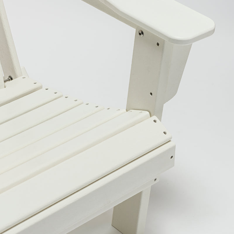 Classic Solid All-weather Folding HDPE Adirondack Chair