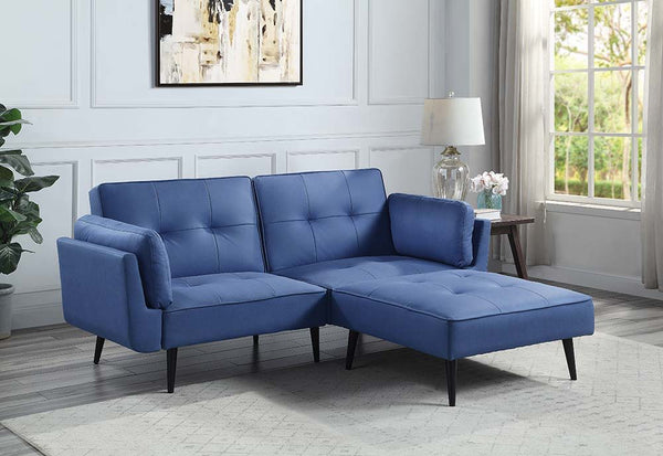 Nafisa - Sofa - Blue Fabric