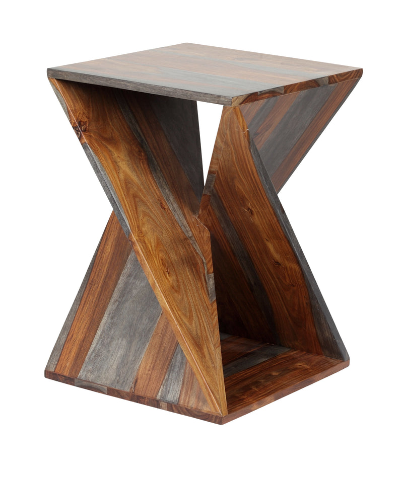 Zane - Accent Table - Sierra Brown Finish