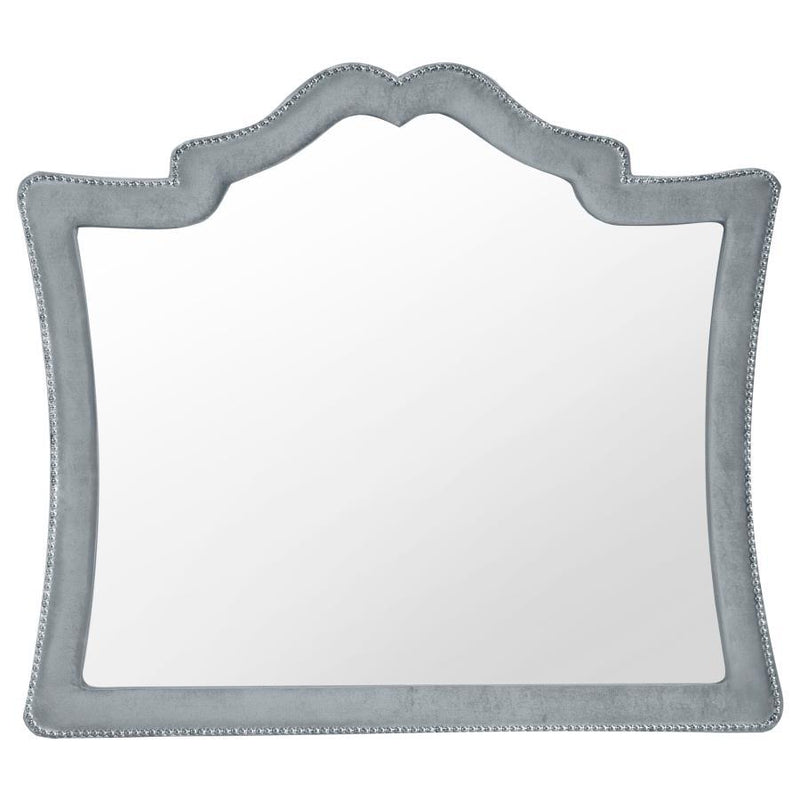 Antonella - Dresser Mirror With Nailhead Trim