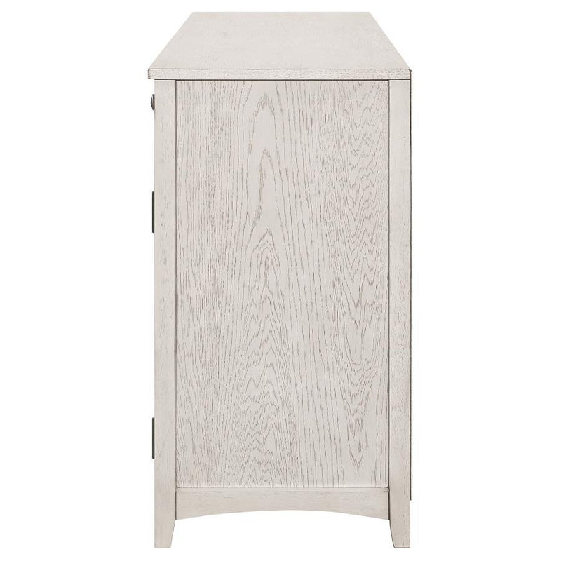 Kirby - 3-Drawer Sideboard Buffet Cabinet - Rustic Off White