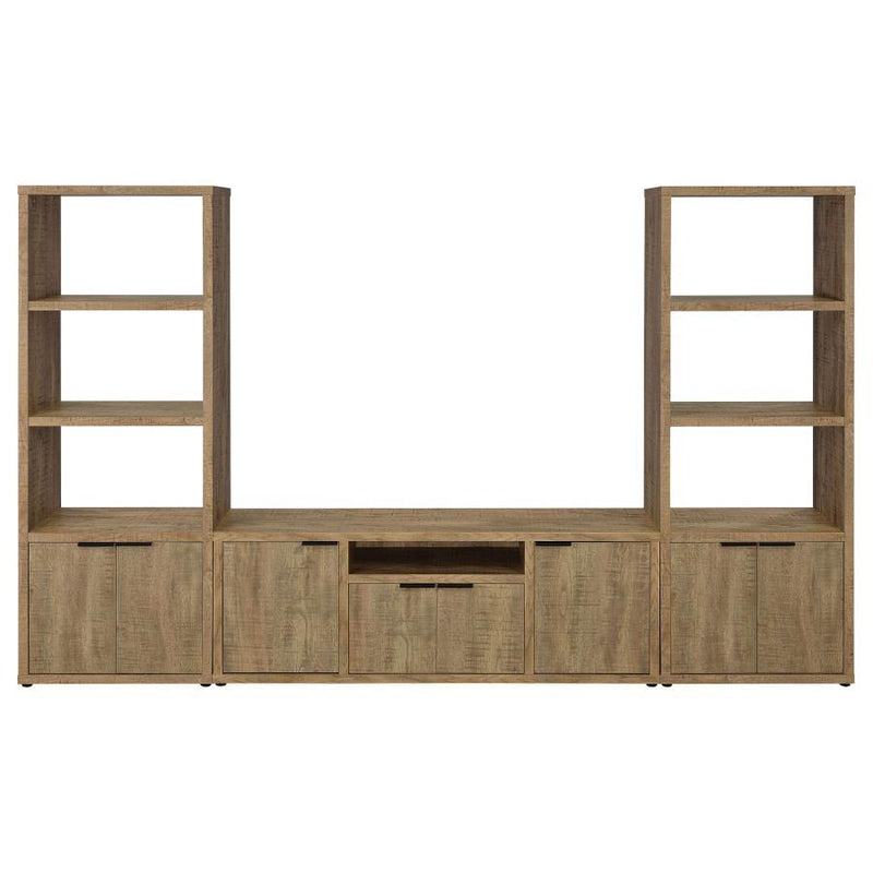 Tabby - 4-Door Engineered Wood 60" TV Stand - Mango