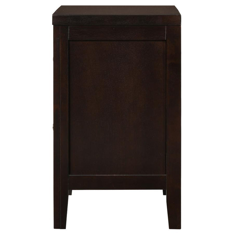 Carlton - 2-Drawer Nightstand - Cappuccino