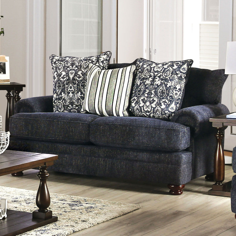 Hadleigh - Loveseat - Navy