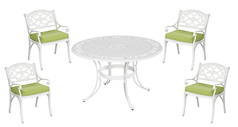 Sanibel - 48" Outdoor Dining Set With Cusions