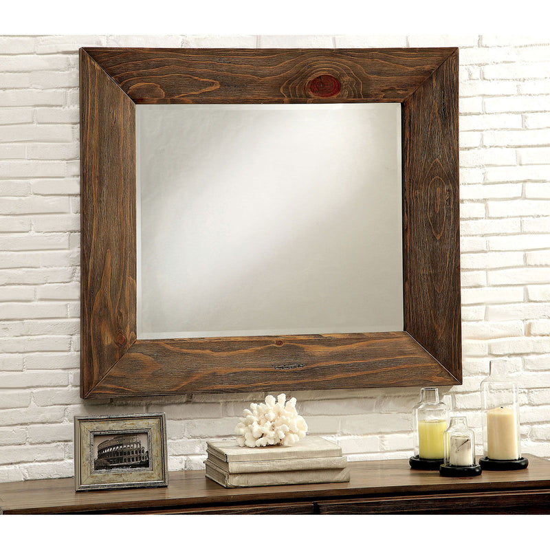 Coimbra - Mirror - Rustic Natural Tone