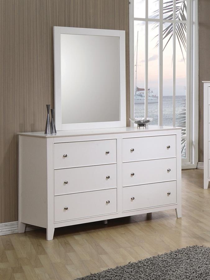 Selena - 6-Drawer Dresser - Buttermilk