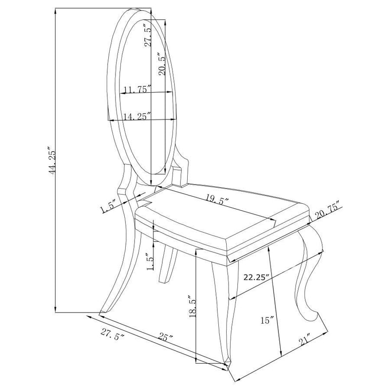 Antoine - Rectangular Dining Set