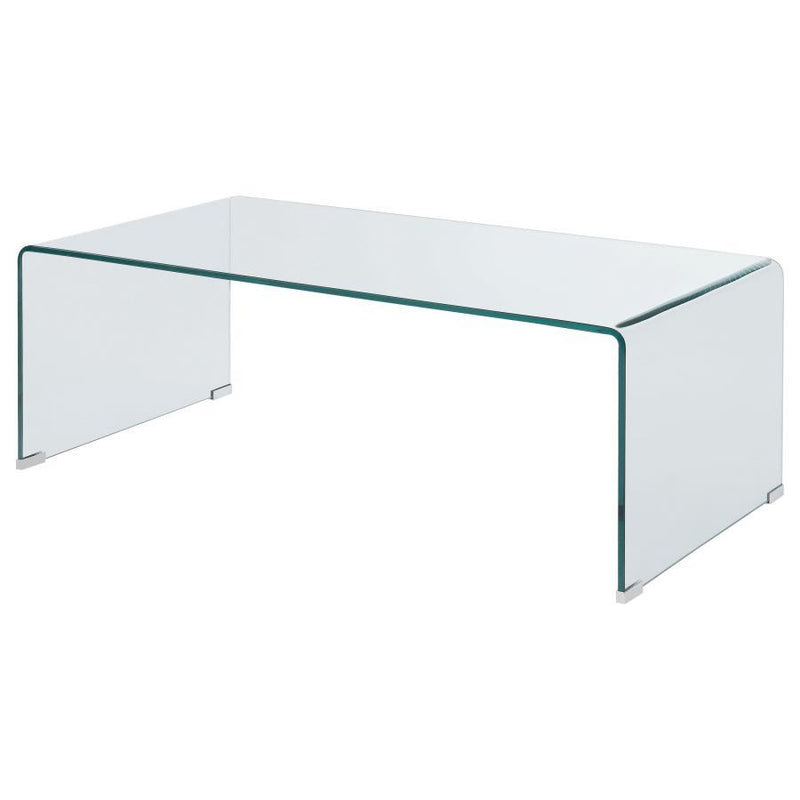 Ripley - Rectangular Coffee Table - Clear