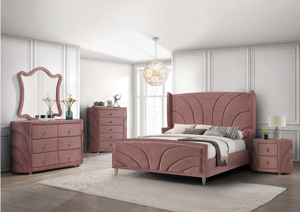 Salonia - Chest - Pink Velvet