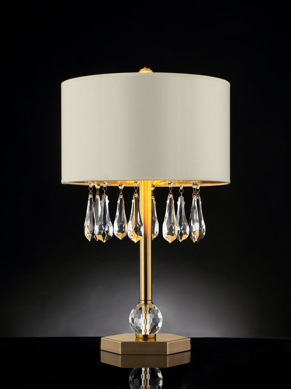 Jemima - Table Lamp - Gold / Ivory