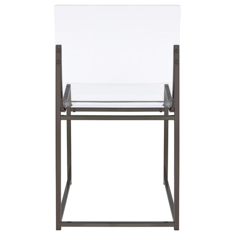 Adino - Acrylic Dining Side Chair (Set of 2) - Clear