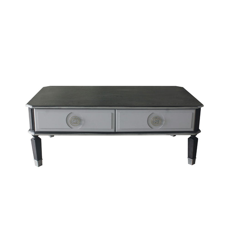 House - Beatrice Coffee Table - Charcoal & Light Gray Finish