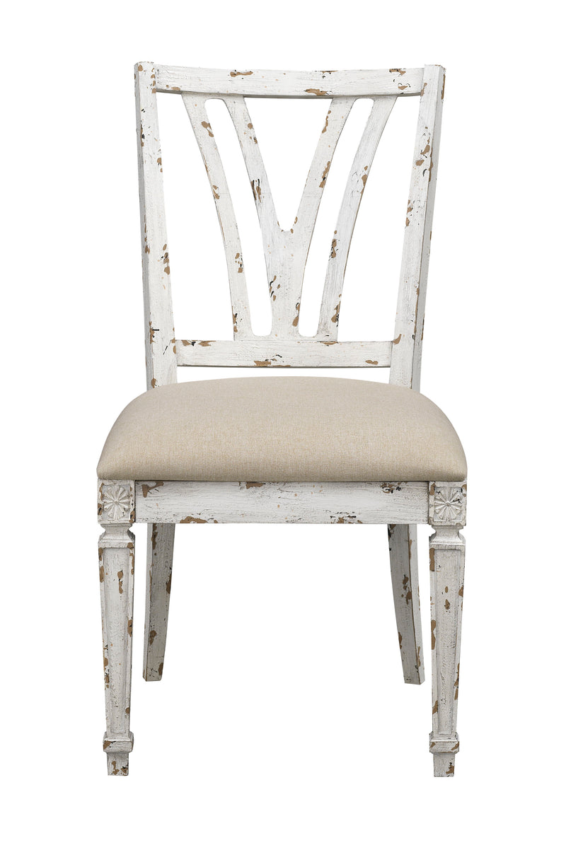 Olivia - Dining Chair (Set of 2) - Aged Cream