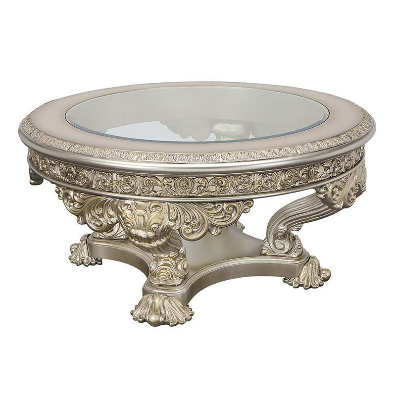 Danae - Coffee Table - Champagne & Gold Finish