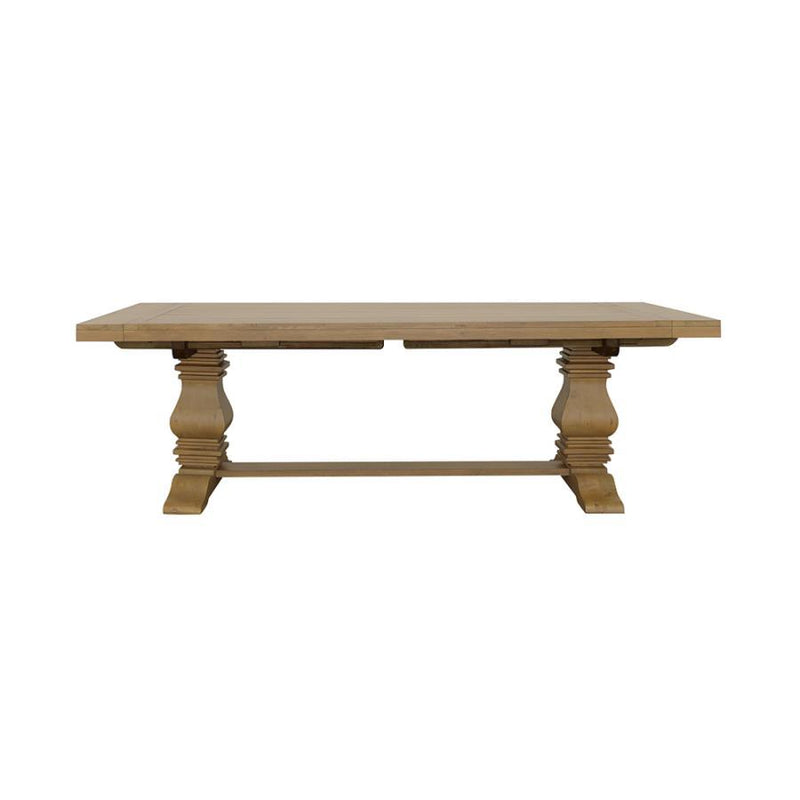 Florence - Extension Dining Table - Rustic Honey