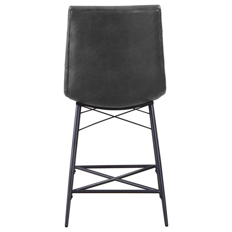 Aiken - Upholstered Tufted Counter Height Stools (Set of 2)